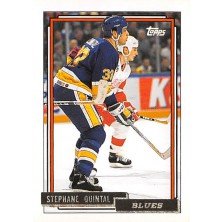 Quintal Stephane - 1992-93 Topps Gold No.484