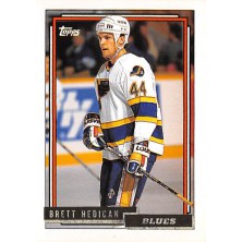 Hedican Brett - 1992-93 Topps Gold No.517