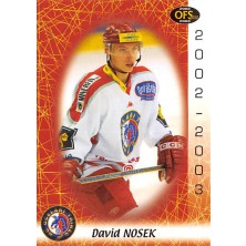 Nosek David - 2002-03 OFS No.96