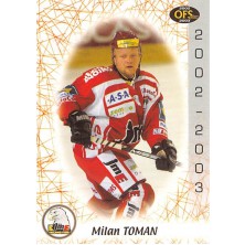 Toman Milan - 2002-03 OFS No.122