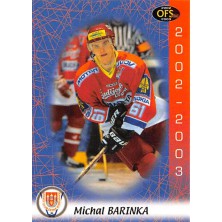Barinka Michal - 2002-03 OFS No.169