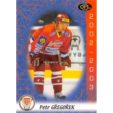 Gřegořek Petr - 2002-03 OFS No.172