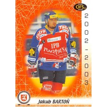 Bartoň Jakub - 2002-03 OFS No.212