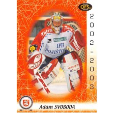 Svoboda Adam - 2002-03 OFS No.229