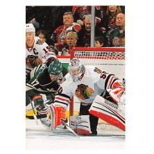 Western Conference Action Puzzle Chicago Blackhawks Minnesota Wild - 2013-14 Panini Stickers No.16