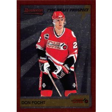 Focht Dan - 1995-96 Bowman Draft Prospect No.P20