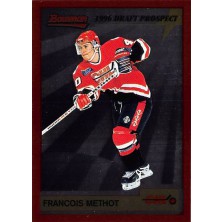 Methot Francois - 1995-96 Bowman Draft Prospect No.P25