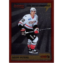 Peters Geoff - 1995-96 Bowman Draft Prospect No.P26