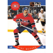 McPhee Mike - 1990-91 Pro Set No.155