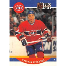 Lefebvre Sylvain - 1990-91 Pro Set No.472
