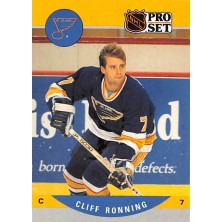 Ronning Cliff - 1990-91 Pro Set No.526