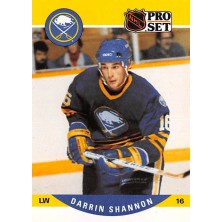 Shannon Darrin - 1990-91 Pro Set No.592
