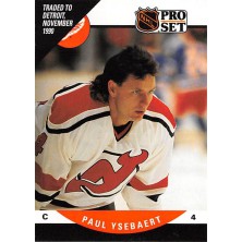 Ysebaert Paul - 1990-91 Pro Set No.607