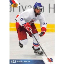 Beran Matěj - 2010-11 OFS Reprezentace ČR-18 No.9