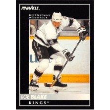 Blake Rob - 1992-93 Pinnacle Canadian No.32