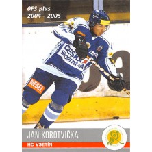 Korotvička Jan - 2004-05 OFS No.267