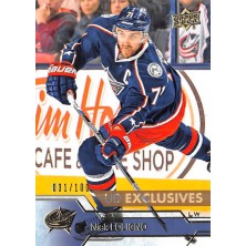 Foligno Nick - 2016-17 Upper Deck Exclusives No.57