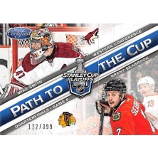 Smith Mike, Seabrook Brent - 2012-13 Certified Path to the Cup Quarter Finals No.PCQF16