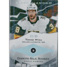 Hyka Tomáš - 2018-19 Black Diamond Diamond Relic Rookie Gems Single Diamond No.BDR-TH