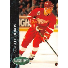 Fedorov Sergei - 1992-93 Parkhurst No.39