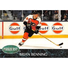 Benning Brian - 1992-93 Parkhurst No.125