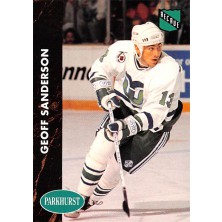 Sanderson Geoff - 1991-92 Parkhurst French No.57