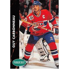 Carbonneau Guy - 1991-92 Parkhurst French No.92