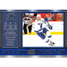 Stamkos Steven - 2016-17 Tim Hortons Game Day Action No.GDA-11