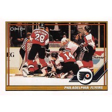 Philadelphia Flyers - 1991-92 O-Pee-Chee No.329