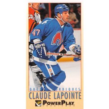 Lapointe Claude - 1993-94 Power Play No.422