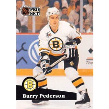 Pederson Barry - 1991-92 Pro Set French No.351