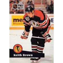 Brown Keith - 1991-92 Pro Set French No.371
