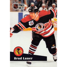Lauer Brad - 1991-92 Pro Set French No.375