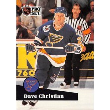 Christian Dave - 1991-92 Pro Set French No.471
