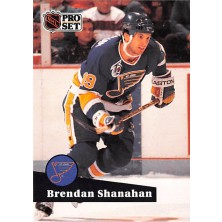 Shanahan Brendan - 1991-92 Pro Set French No.475