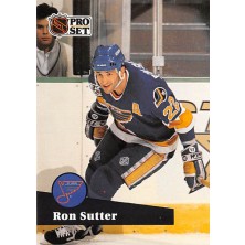 Sutter Ron - 1991-92 Pro Set French No.476