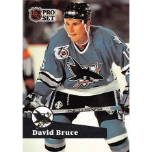 Bruce David - 1991-92 Pro Set French No.485