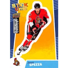 Spezza Jason - 2009-10 Collectors Choice Stick-Ums No.SU19