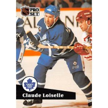 Loiselle Claude - 1991-92 Pro Set French No.493