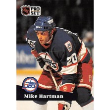 Hartman Mike - 1991-92 Pro Set French No.519