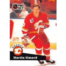Simard Martin - 1991-92 Pro Set French No.526