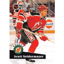 Niedermayer Scott - 1991-92 Pro Set French No.547