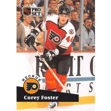 Foster Corey - 1991-92 Pro Set French No.551