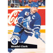 Clark Wendel - 1991-92 Pro Set French No.585