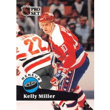 Miller Kelly - 1991-92 Pro Set French No.611