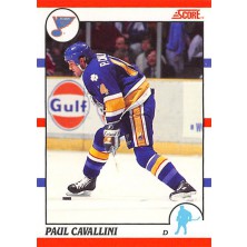 Cavallini Paul - 1990-91 Score Canadian No.185