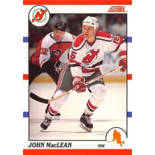 MacLean John - 1990-91 Score Canadian No.190