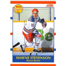 Stevenson Shayne - 1990-91 Score Canadian No.405