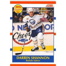 Shannon Darrin - 1990-91 Score Canadian No.410