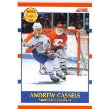 Cassels Andrew - 1990-91 Score Canadian No.422